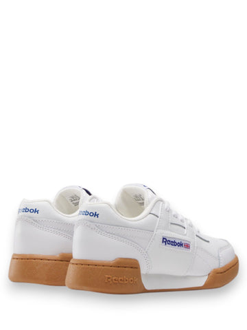 Reebok Workout Plus - Sneakers Bambino - Bianco