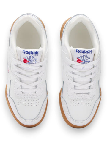 Reebok Workout Plus - Sneakers Bambino - Bianco