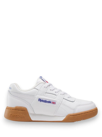 Reebok Workout Plus - Sneakers Bambino - Bianco