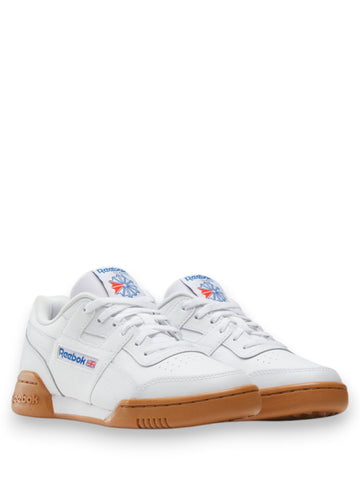 Reebok Workout Plus - Sneakers Bambino - Bianco