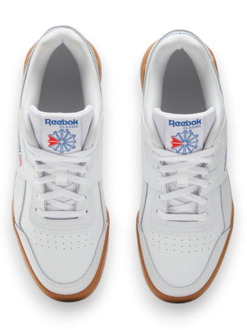 Reebok Workout Plus - Sneakers Bambino - Bianco