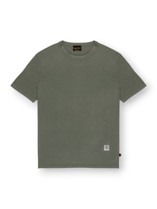 Refrigiwear Fargo Knit T-Shirt - T-Shirt Uomo - Salvia