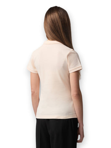 Refrigiwear Flora Polo - T-Shirt Donna - Pesca