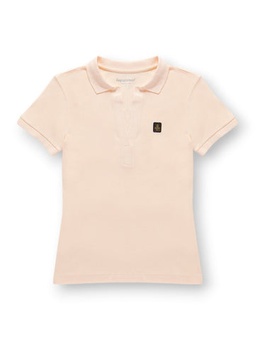 Refrigiwear Flora Polo - T-Shirt Donna - Pesca