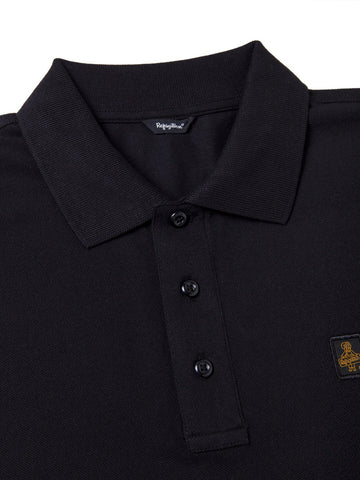 Refrigiwear Kurt Polo - T-Shirt Uomo - Nero