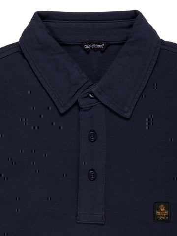 Refrigiwear Mirror Polo - T-Shirt Uomo - Blu