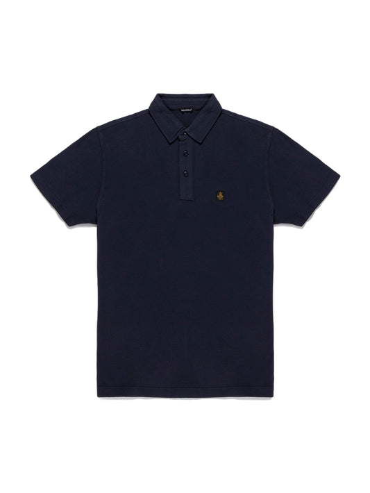 Refrigiwear Mirror Polo - T-Shirt Uomo - Blu