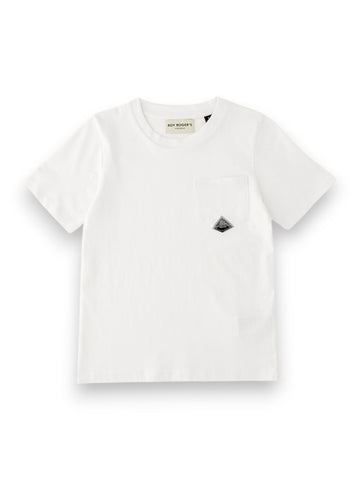 Roy Rogers Tee Shirt Optical White - T-Shirt Bambino - Bianco