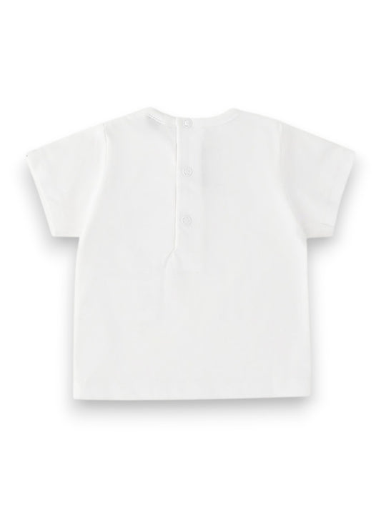 Roy Rogers Tee Shirt Optical White - T-Shirt Bambino - Bianco