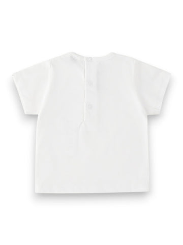 Roy Rogers Tee Shirt Optical White - T-Shirt Bambino - Bianco