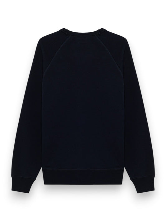Roy Rogers Crew Og Workwear Sweater Feed The Machine Washed - Maglieria Uomo - Blu