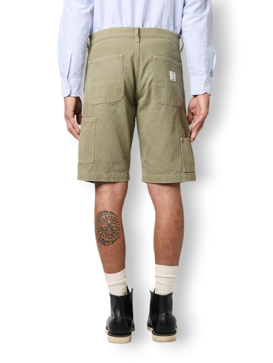 Roy Rogers Statement Berm Workwear Canvas - Shorts Uomo - Verde