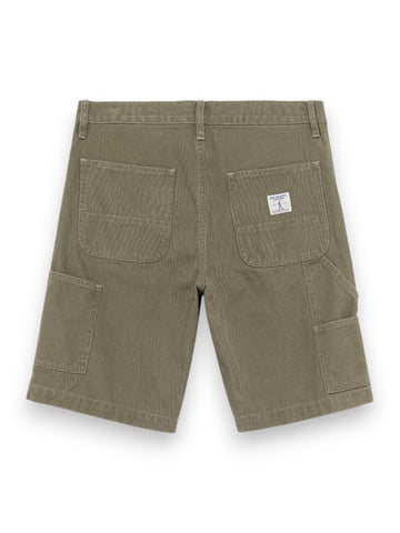 Roy Rogers Statement Berm Workwear Canvas - Shorts Uomo - Verde