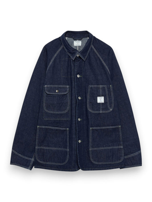 Roy Rogers Chore Jacket Workwear Denim Rinse - Capospalla Uomo - Denim