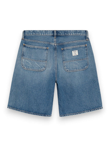 Roy Rogers Berm Week Work Workwear Denim - Shorts Uomo - Denim