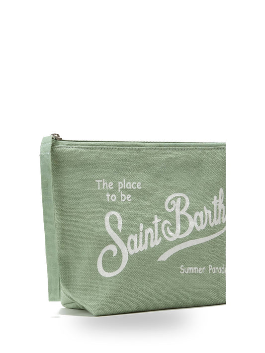 Saint Barth Aline Linen - Borse Donna - Verde