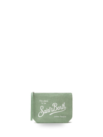 Saint Barth Aline Linen - Borse Donna - Verde