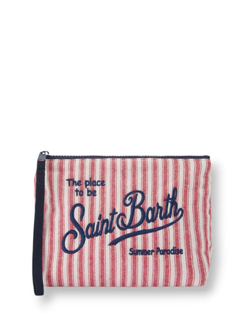 Pochette Donna - Bianco/rosso