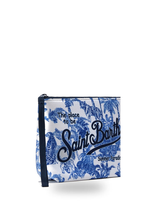 Saint Barth Aline Hello Kitty Sb Lover Sangallo 20 - Borse Donna - Bianco/blu