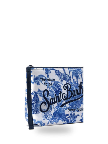 Saint Barth Aline Hello Kitty Sb Lover Sangallo 20 - Borse Donna - Bianco/blu
