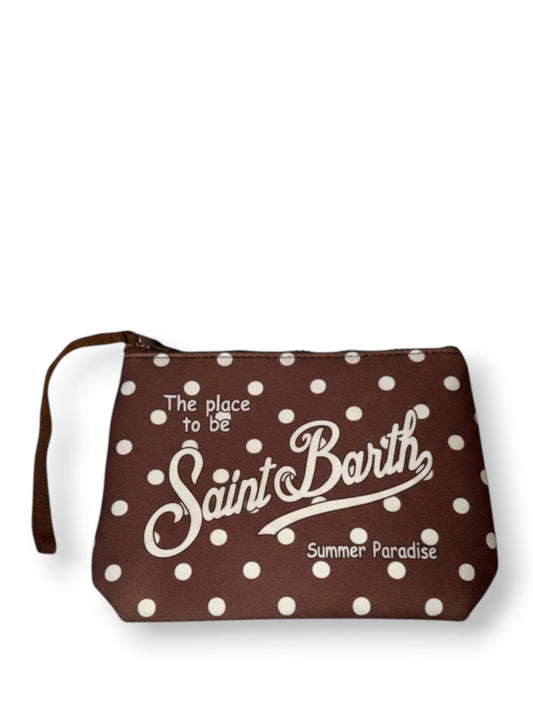 Pochette Donna - Panna/marrone