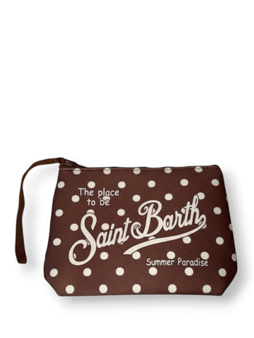 Pochette Donna - Panna/marrone