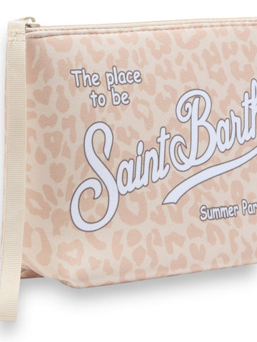 Saint Barth Aline Hello Kitty Sb Lover Sangallo 20 - Borsa Donna - Leopard