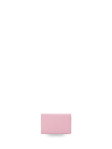 Saint Barth Card Holder Leather 21 - Portafogli e Portachiavi Donna - Rosa