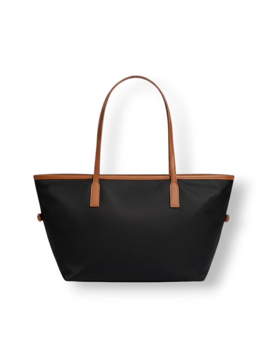 Saint Barth City Bag Mid Nylon 0018 Emb - Borse Donna - Nero