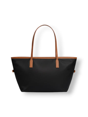 Saint Barth City Bag Mid Nylon 0018 Emb - Borse Donna - Nero