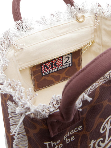 Saint Barth Colette Mimetic - Borse Donna - Giraffa