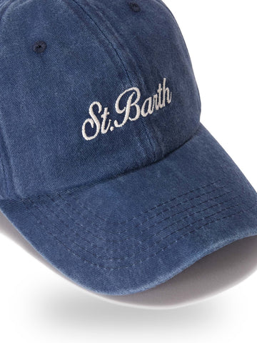 Saint Barth Davis N Denim Sb Emb - Cappello Donna - Denim