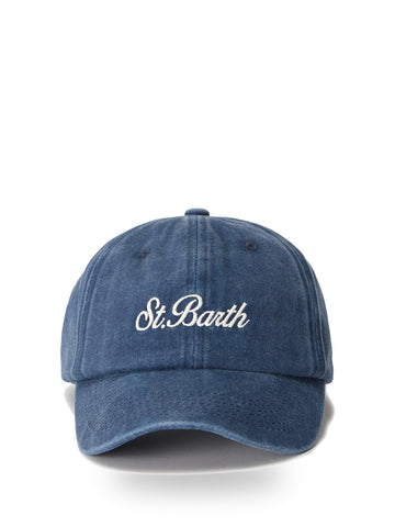 Saint Barth Davis N Denim Sb Emb - Cappello Donna - Denim