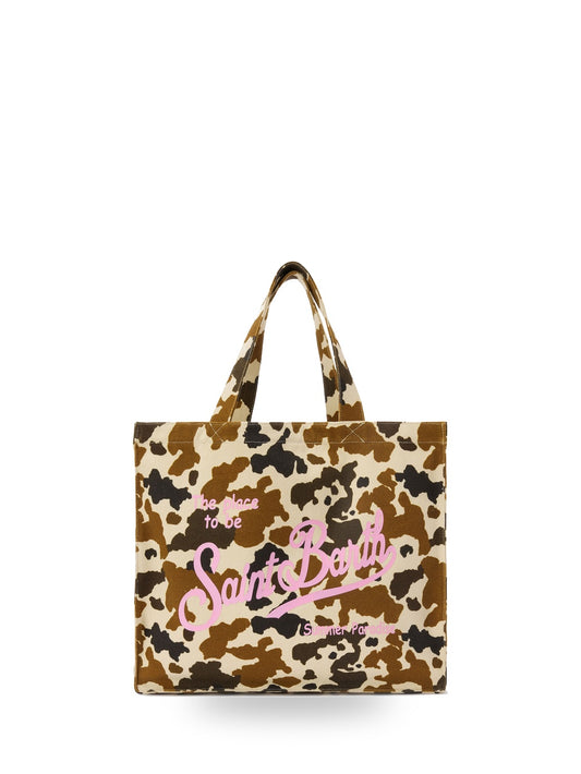 Saint Barth Essential Bag N Canvas Sb Beach Stripes - Borse Donna - Muccato
