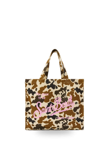Saint Barth Essential Bag N Canvas Sb Beach Stripes - Borse Donna - Muccato