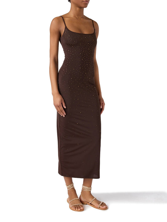 Saint Barth Evy Strass Degrade 18 - Abiti Donna - Marrone