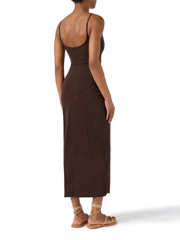 Saint Barth Evy Strass Degrade 18 - Abiti Donna - Marrone