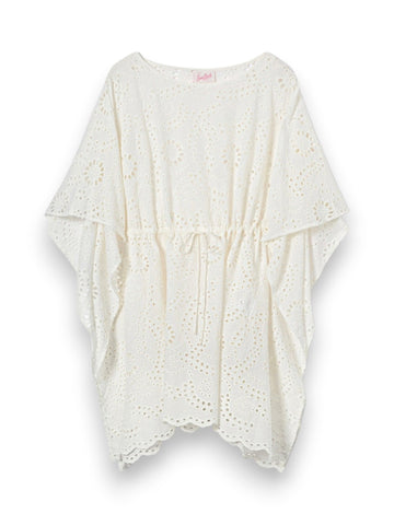 Saint Barth Iria Georgette Jungle Oceania - Abiti Donna - Bianco