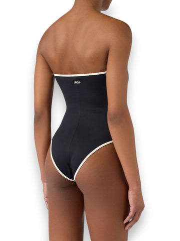 Saint Barth Khyra String - Costume Donna - Nero