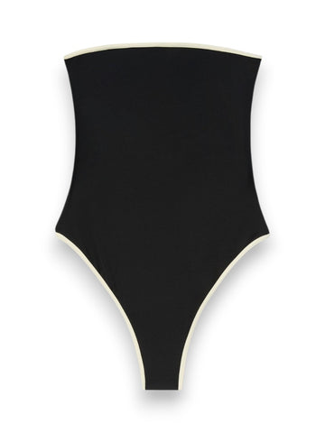 Saint Barth Khyra String - Costume Donna - Nero