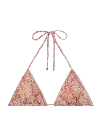 Saint Barth Leah Overlock Lurex Snake Skin 20 - Costumi Donna - Multicolore
