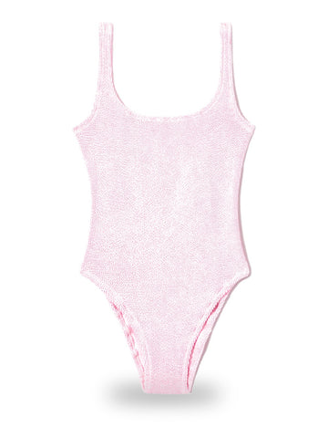 Saint Barth Lora W Crinkle 92l - Costumi Donna - Rosa