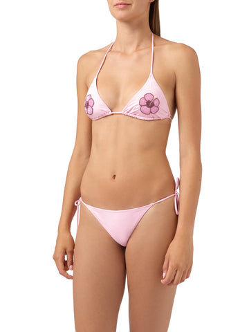 Saint Barth Maleah Denim 61 - Costumi Donna - Rosa