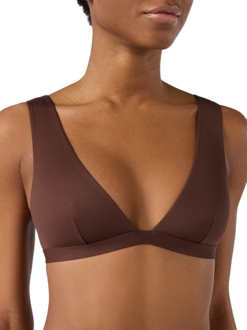Saint Barth Ofelia Heatsealed - T-Shirt Donna - Marrone