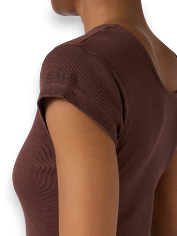 Saint Barth Olimpia Rib Sb 00 Emb - Abiti Donna - Marrone