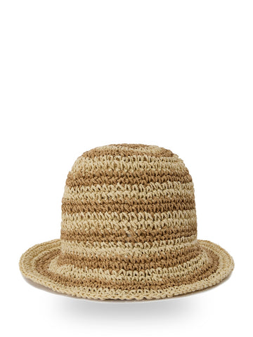 Saint Barth Polly W Straw Stripes Emb - Cappello Donna - Rafia