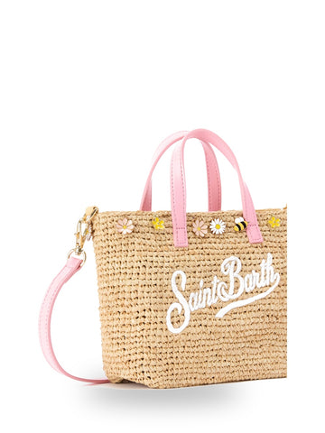 Saint Barth Raffia City Mini - Borse Donna - Naturale