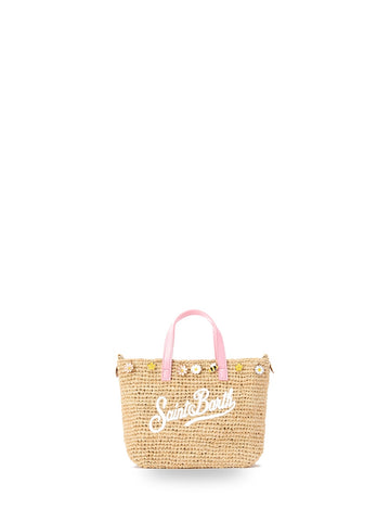 Saint Barth Raffia City Mini - Borse Donna - Naturale