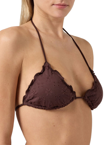 Saint Barth Sagittarius Sangallo Mini Daisy Embry 18 - Costumi Donna - Marrone