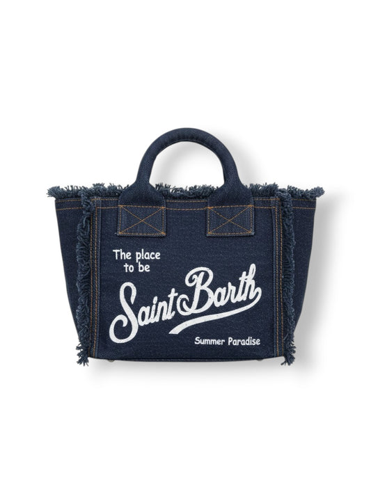 Saint Barth Vanity Mini Mimetic 5421 - Borse Donna - Denim